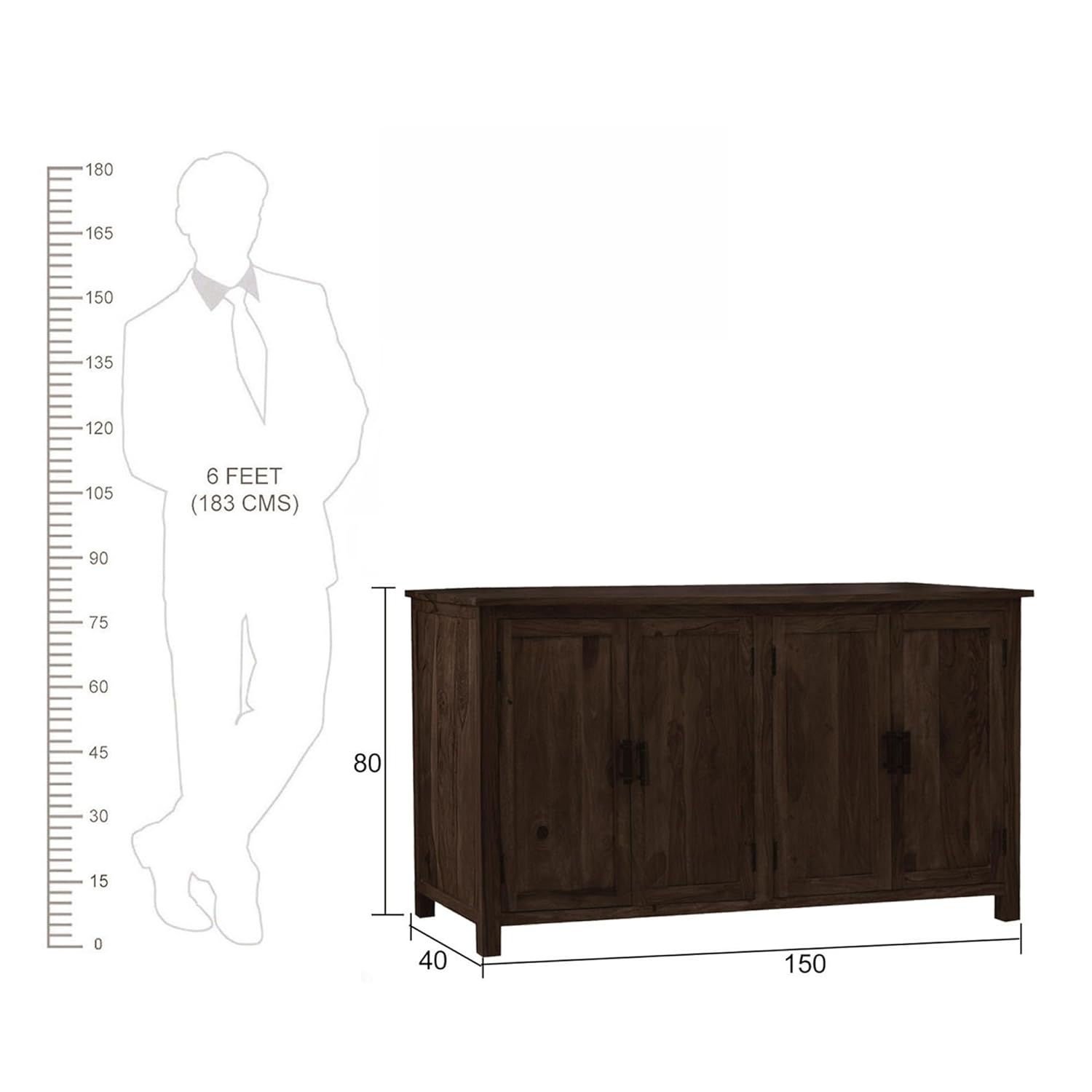 Sheesham Wood Side Board & Console table