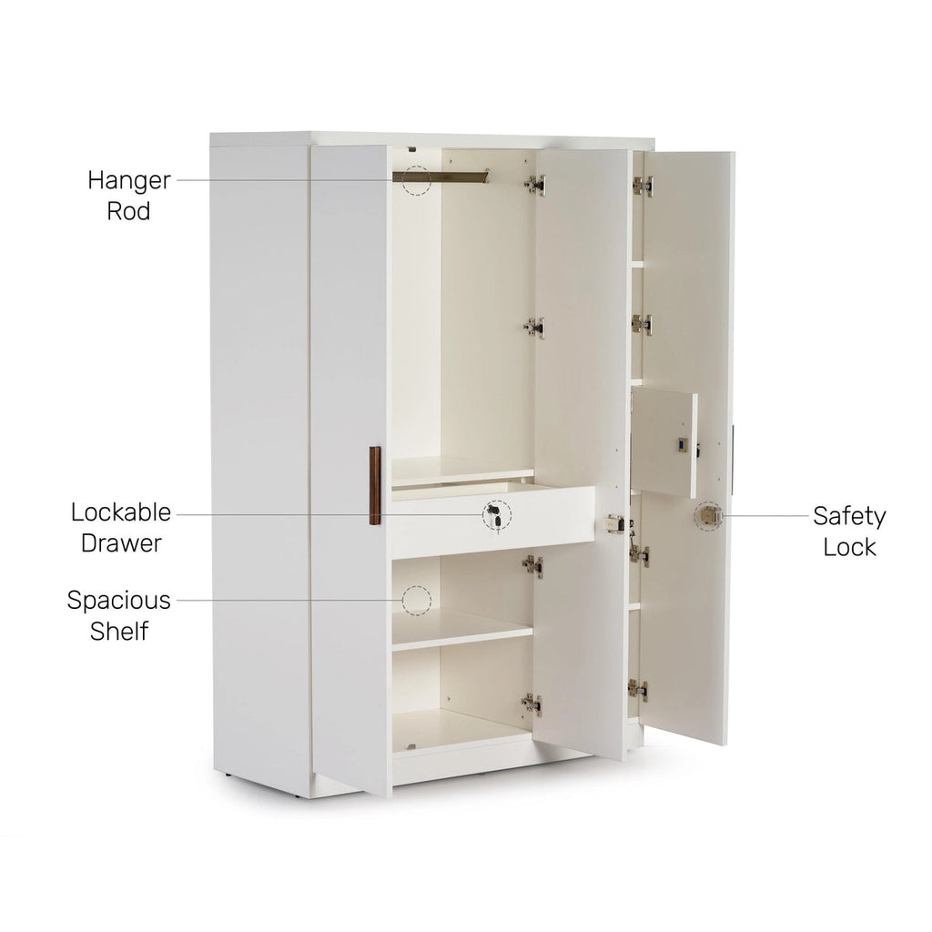 Aurelian Premium 3 Door Wardrobes