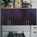 Modular kitchen PANELS 4 Doors Modular Wall Cabinet with Termite resistance & French cleat Engineered Wood Kitchen Cabinet  (Finish Color - White, Pre-assembled)