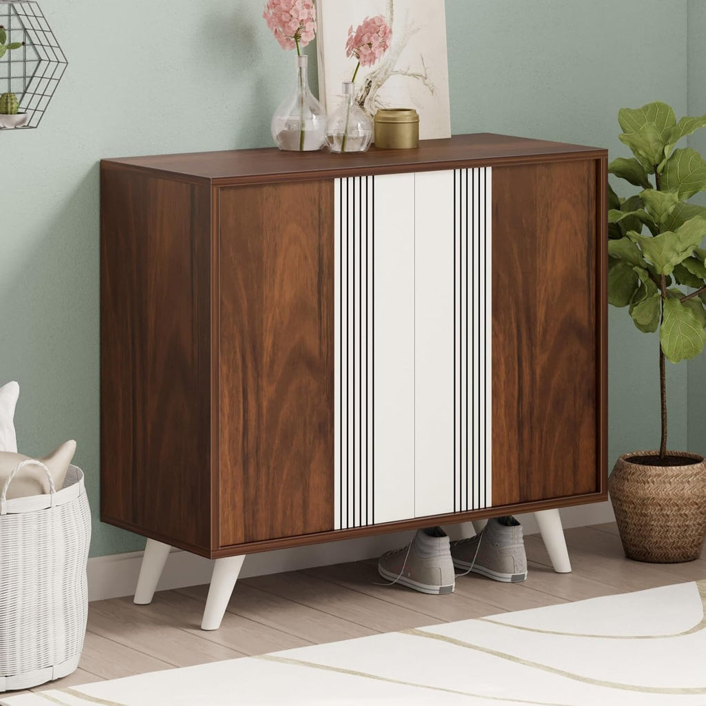Sylvia Shoe Rack Engineered Wood Stylish Rack