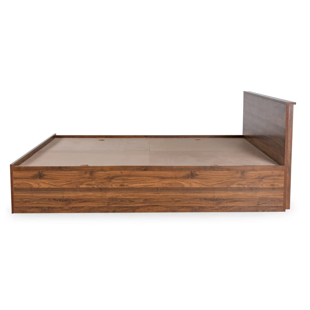 Arthur Wooden Double Bed With Storage Bed
