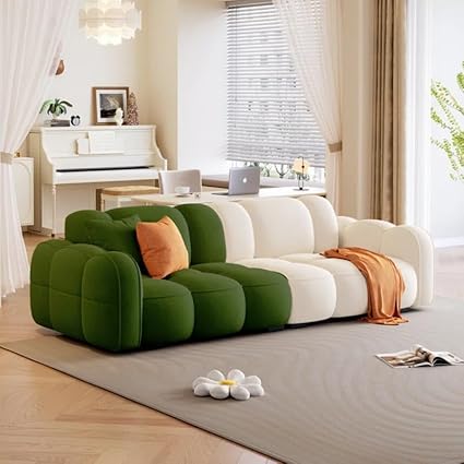 Modern Velvet Bubble Puff Cloud Sofa