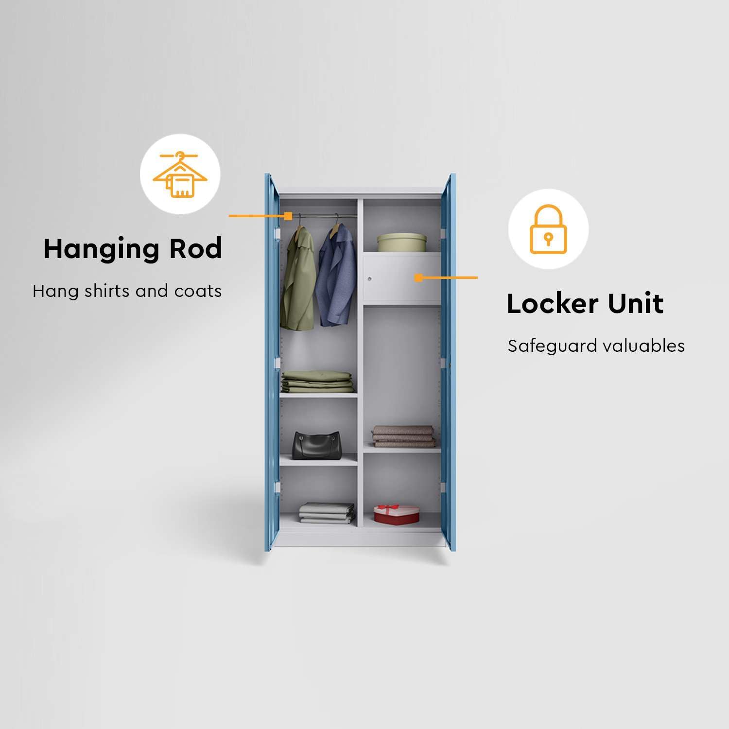 Altham Premium Godrej Almirah