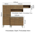 Modular Kitchen Cabinet complete Set