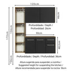 Modular kitchen Cabinets Ample Storage