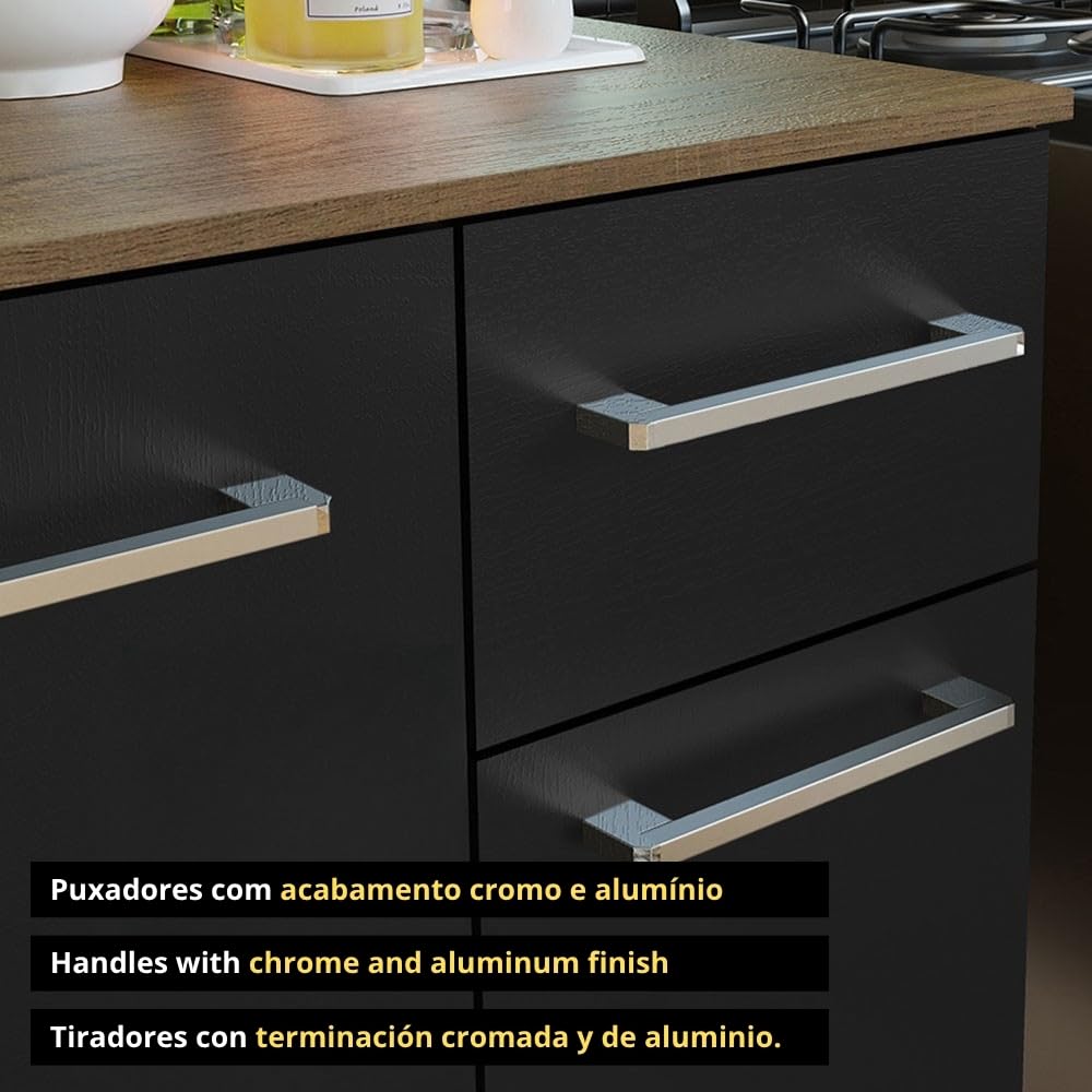 Modular kitchen Cabinets Ample Storage