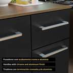 Modular kitchen Cabinets Ample Storage