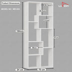 Alpine 8-Shelf Modern