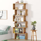 S-Curve 6 Tier Bookshelf