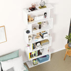 S-Curve 6 Tier Bookshelf