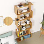 S-Curve 6 Tier Bookshelf