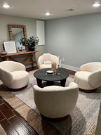 Luxury Rotating Chair / Swivel Accent Chair Modern
