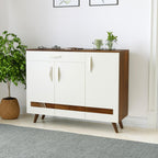 Sesha Shoe Rack & Console Multipurpose Engineered wood Rack