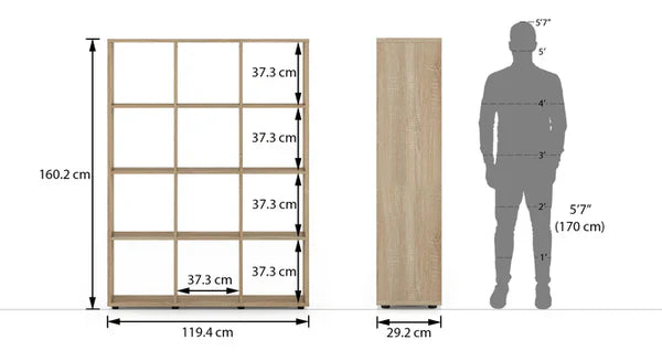 Armstrong Wooden Book Shelf