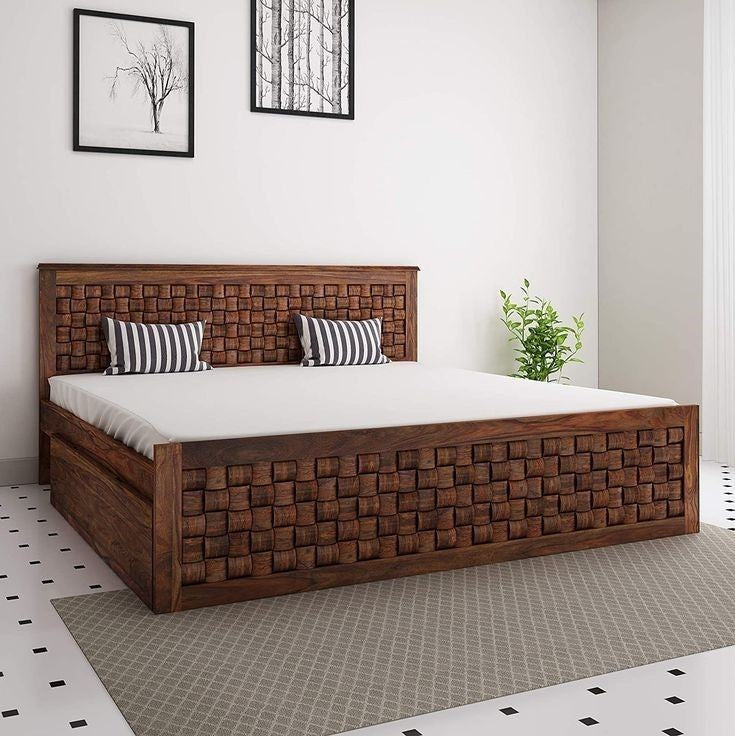 Astro Solid Wood Primum Bed / Sheesham Wood