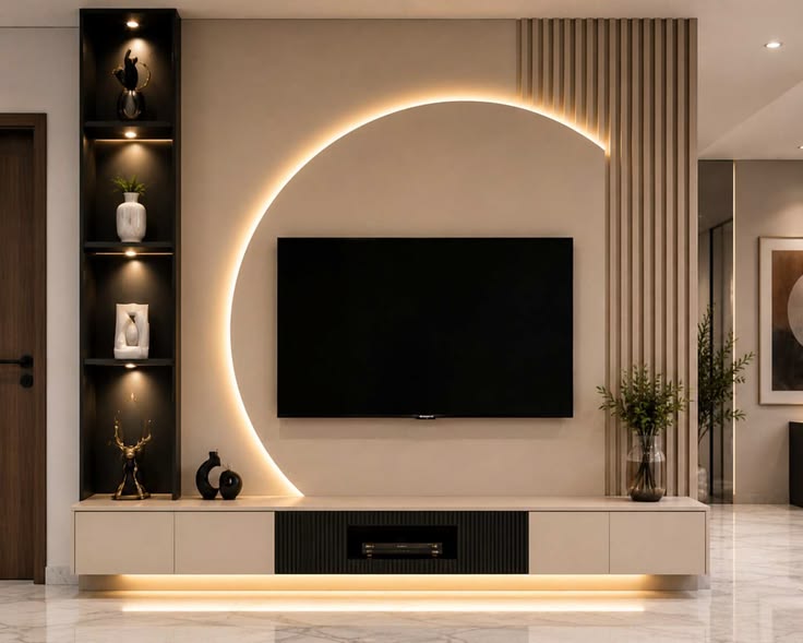 Conto Wall Mounted with Profile Lights