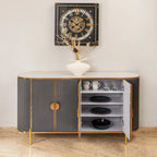 Timeless Aura Console Table With Storage For Home & Crockery Storage Cabinet