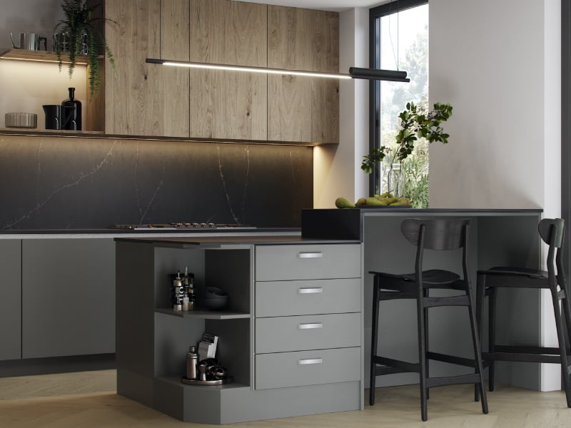 Grace Premium Laminated  Modular Kitchen