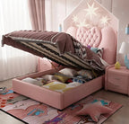 Gold Princess Bed Upholstered