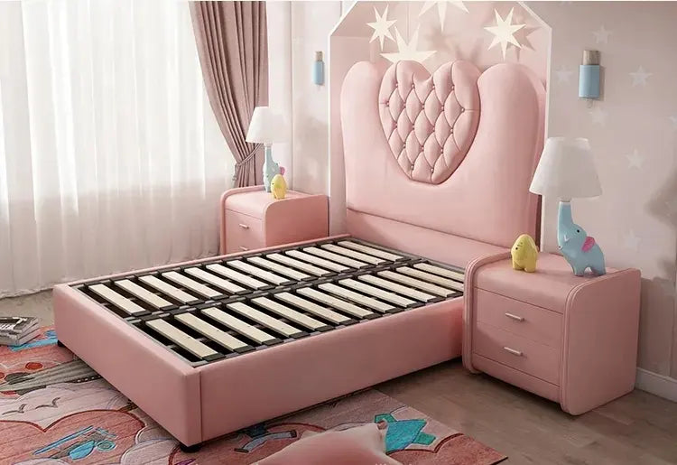 Gold Princess Bed Upholstered