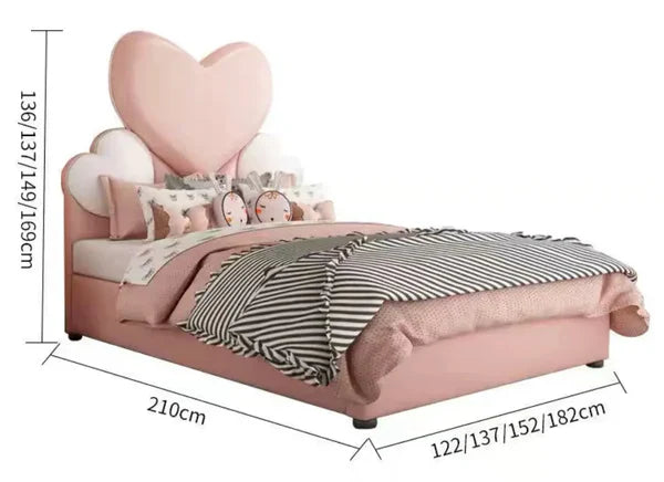 Heart Baby Beds Upholstered