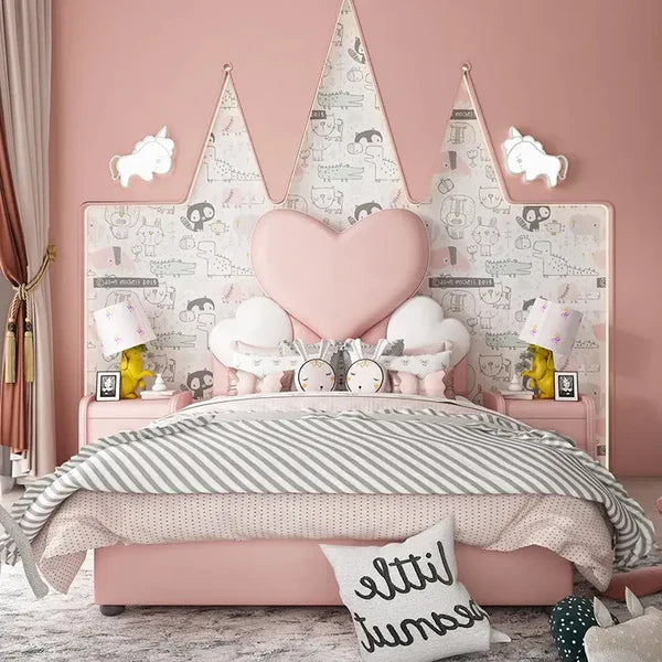 Heart Baby Beds Upholstered