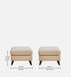Royal Luxury High Back Chair with Ottoman