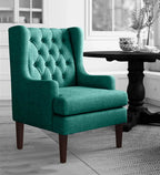 Royal Luxury High Back Chair with Ottoman
