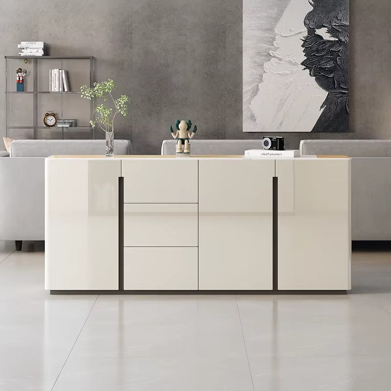 Milano Solid Wood Modern Sideboard Cabinet