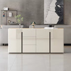 Milano Solid Wood Modern Sideboard Cabinet
