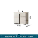 Milano Solid Wood Modern Sideboard Cabinet