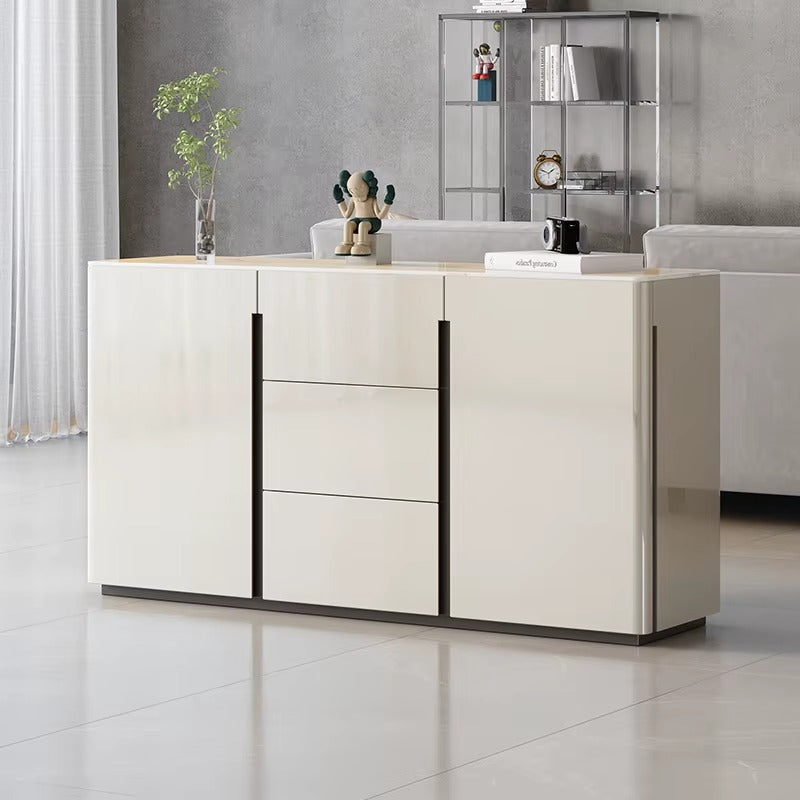 Milano Solid Wood Modern Sideboard Cabinet