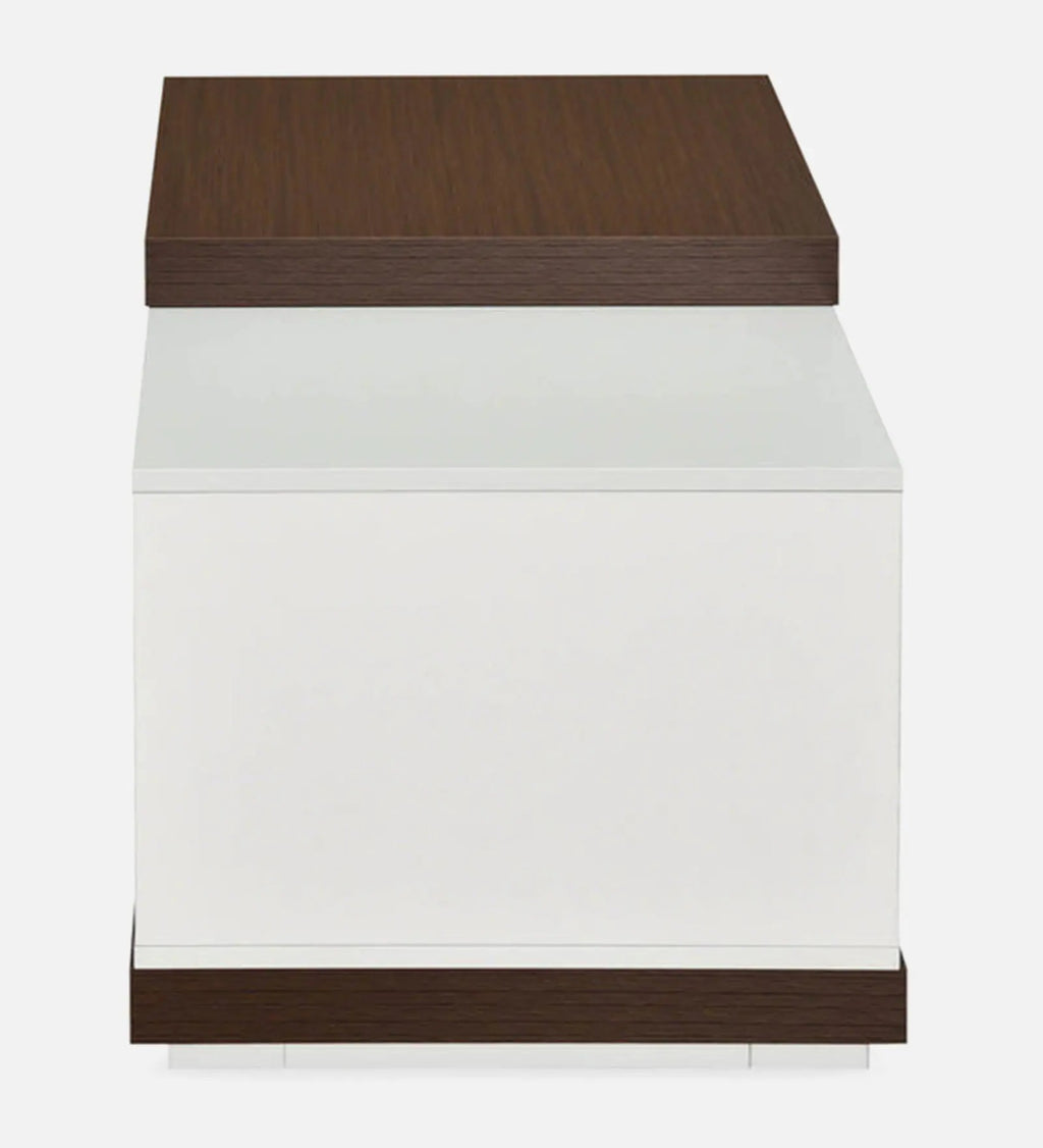 Mono Coffee Table In Legno Oak & Frosty White Finish