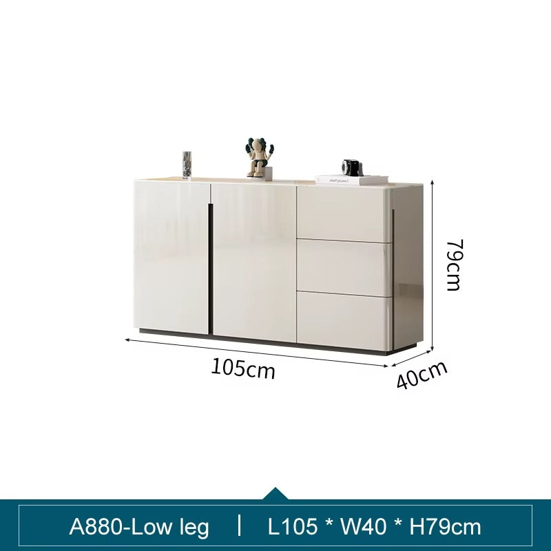 Milano Solid Wood Modern Sideboard Cabinet