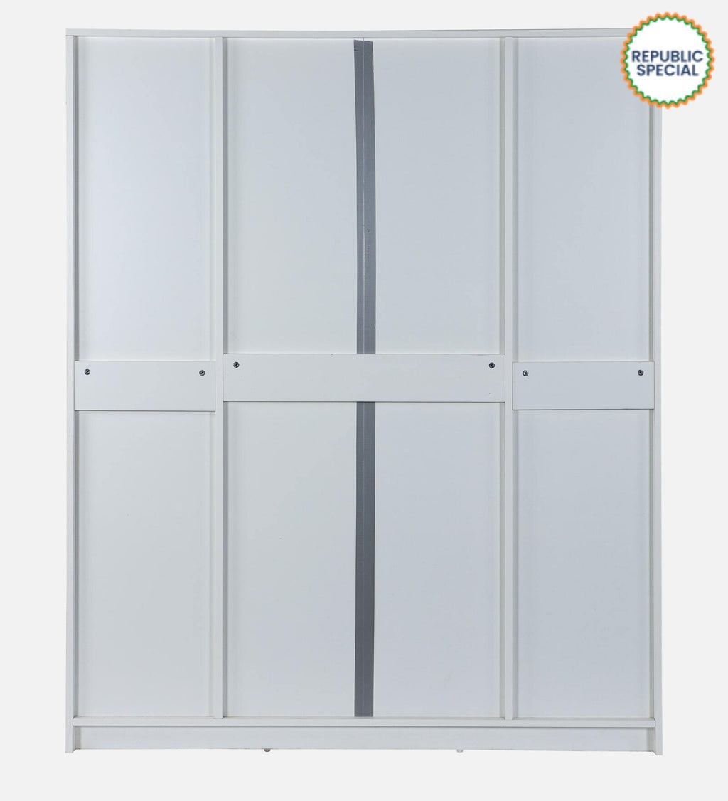 Kenzou 4 Door Wardrobe With Mirror & Drawer
