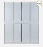 Kenzou 4 Door Wardrobe With Mirror & Drawer