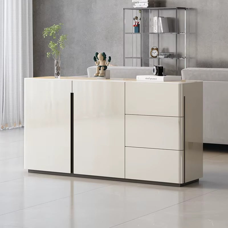 Milano Solid Wood Modern Sideboard Cabinet