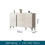 Milano Solid Wood Modern Sideboard Cabinet