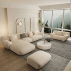 Ivory Luxury Comfort Sofa Set