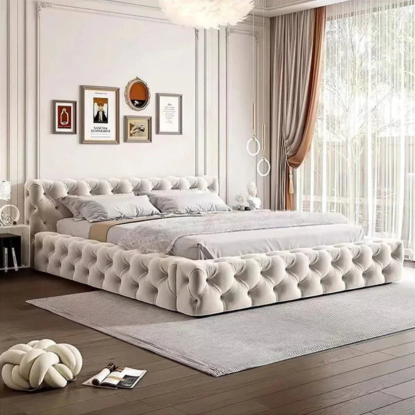 LUCAS Luxury Upholsherd Bed