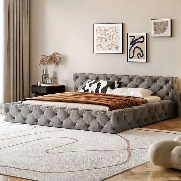 LUCAS Luxury Upholsherd Bed