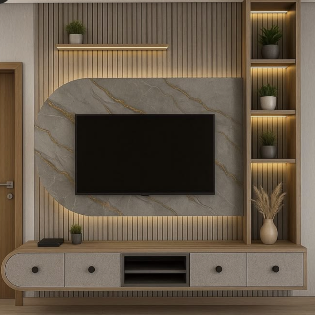 Merin Wall Mounted TV Panel