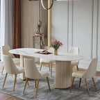 Pearle Dining Set with Marble Top