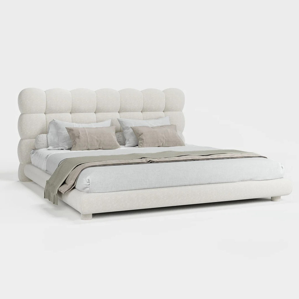 Dream Bed Without | King | Beige Fabric