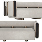 Kaliko Modern Metal Sofa