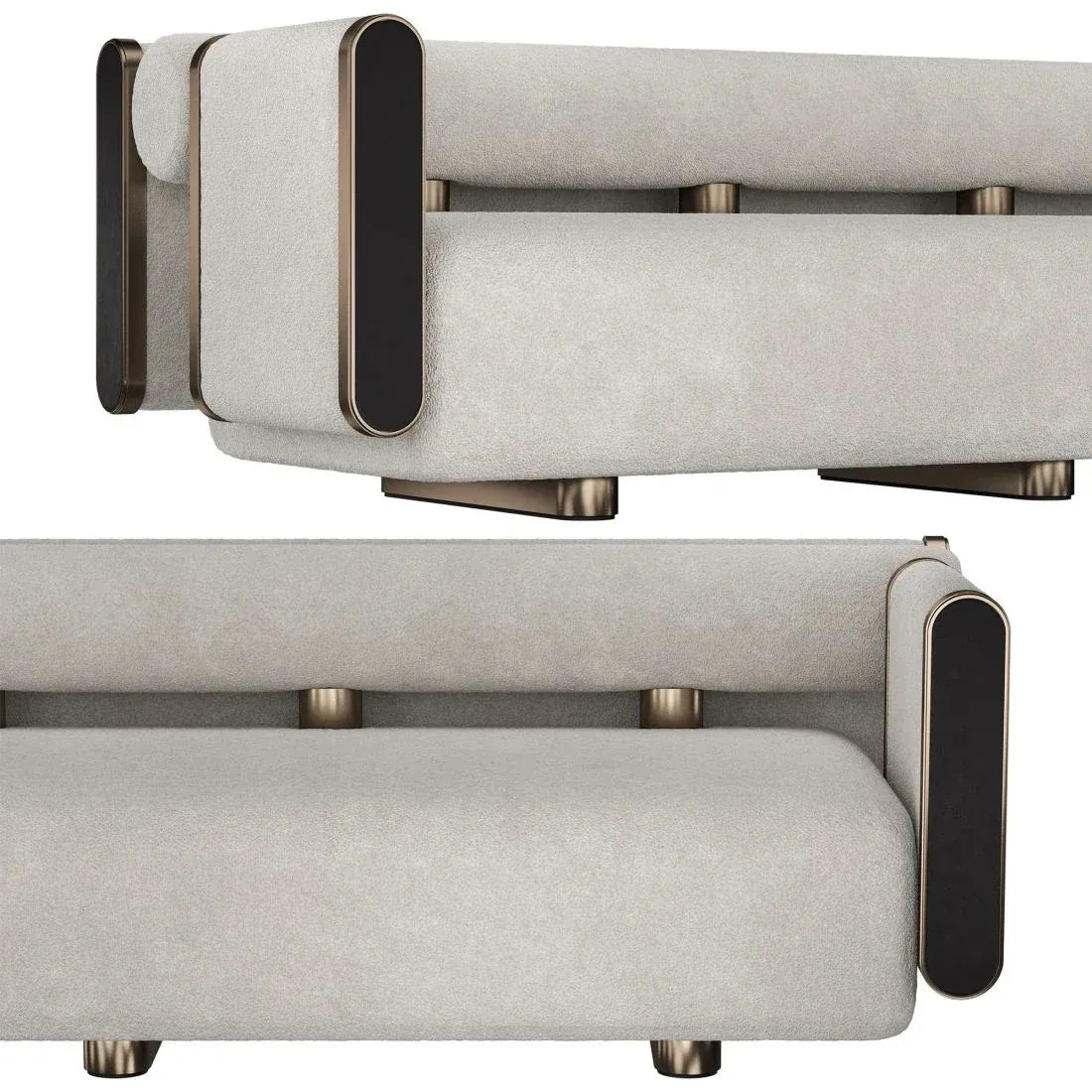 Kaliko Modern Metal Sofa