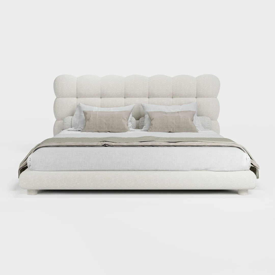 Dream Bed Without | King | Beige Fabric