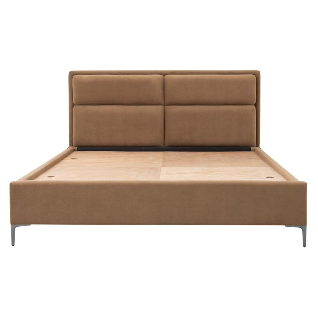 Wakefit Zewail Without Storage King Size Upholstered Bed
