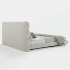 Dream Bed Without | King | Beige Fabric