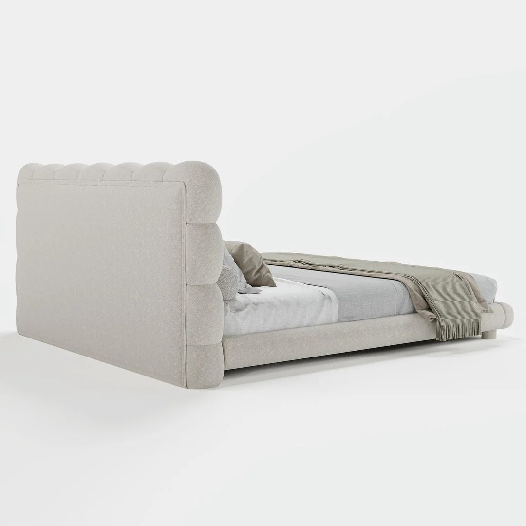 Dream Bed Without | King | Beige Fabric